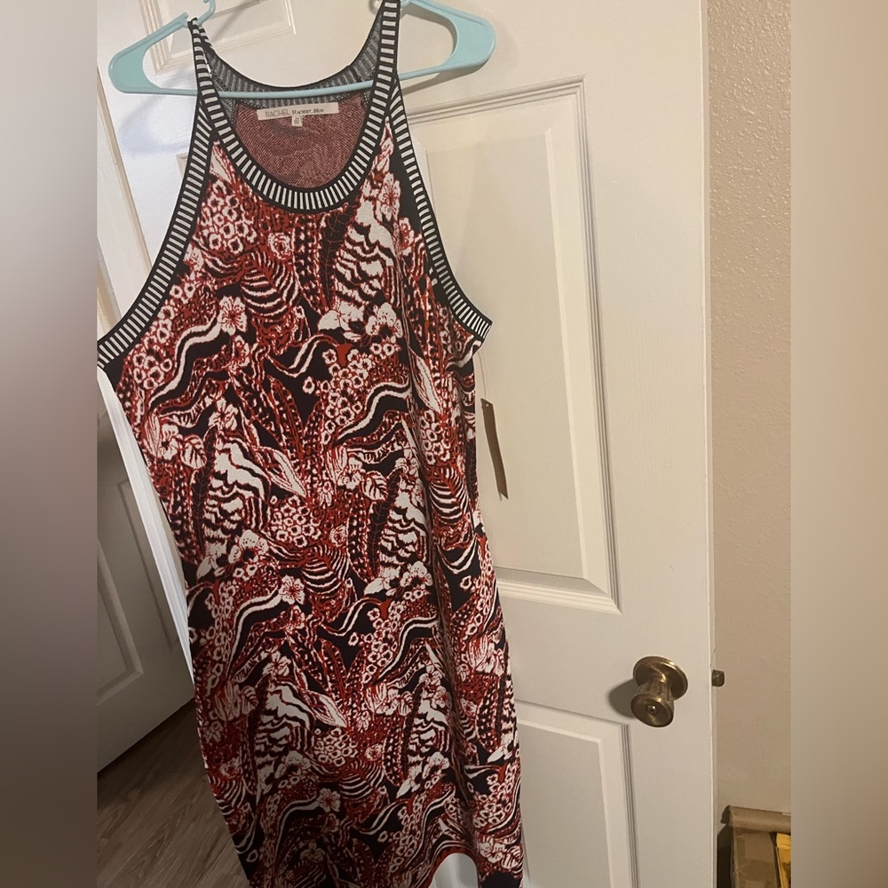 Rachel Roy Curvy Collection Red Sweater Dress Sz 2X - Picture 4 of 12
